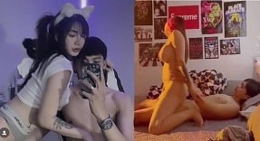ดิ๊กสีดำยาวมากตะวันตกเป็นหีลามก